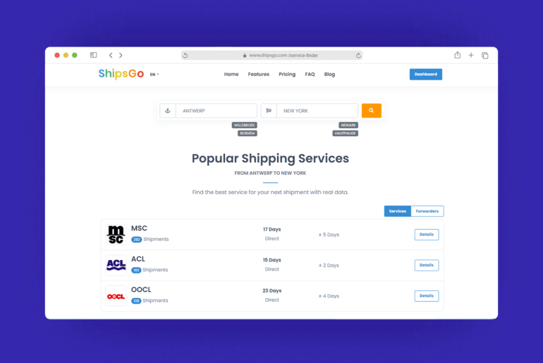 ShipsGo Blog Container Tracking Platform Blog