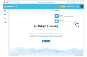 New Service: ShipsGo Air Cargo Tracking