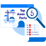 Top 5 Asia Ports by Size and Activity in 2023
