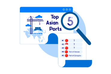 Top 5 Asia Ports by Size and Activity in 2023