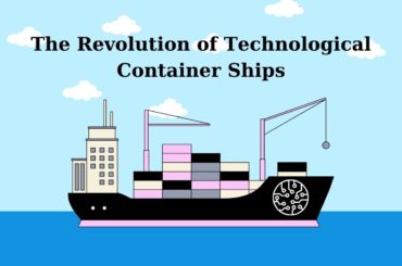Navios porta-contentores tecnológicos