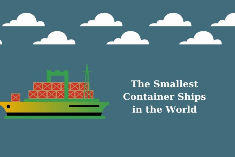 Le navi portacontainer più piccole del mondo